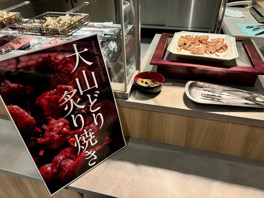 斉木別館の夕食バイキング